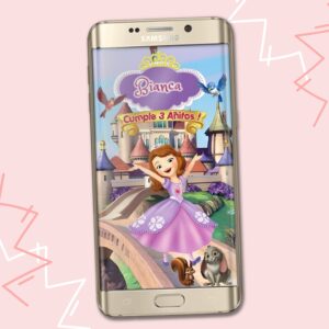 Video Invitacion de Princesita Sofia