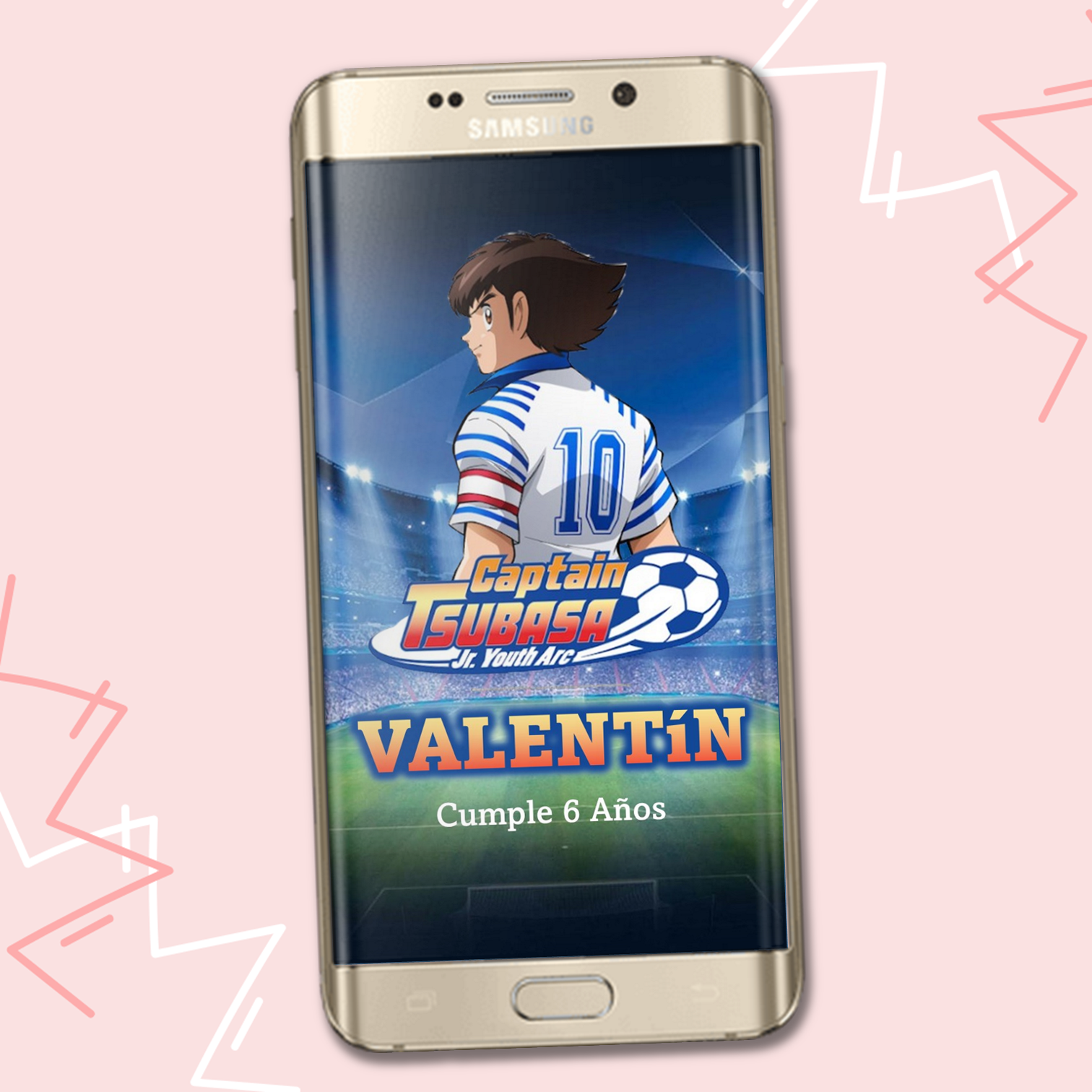 Video Invitacion de Capitan Tsubasa