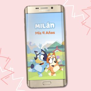 Video Invitacion de Bluey