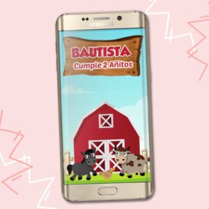 Video Invitacion de Animales de la Granja