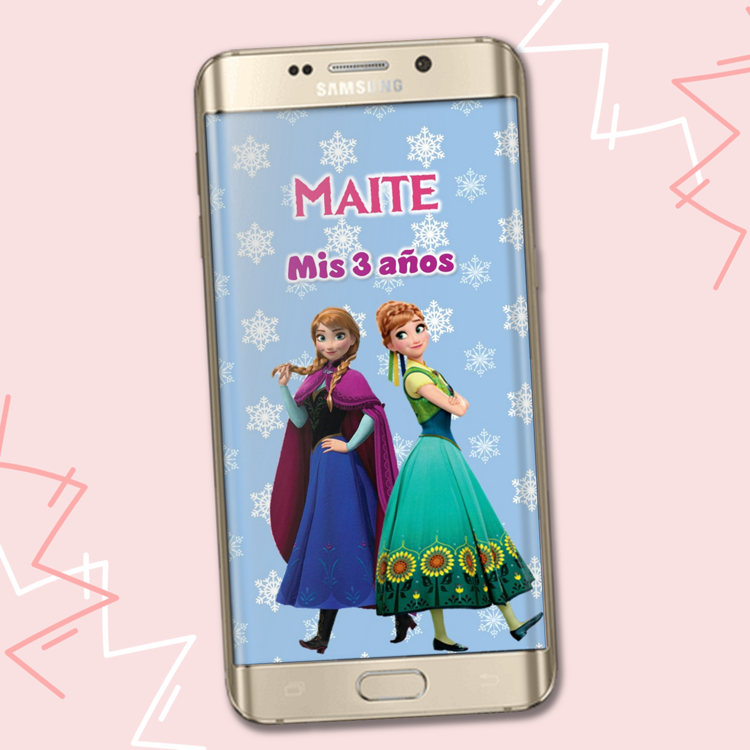 Video Invitacion de Anna de Frozen - Imagen 2