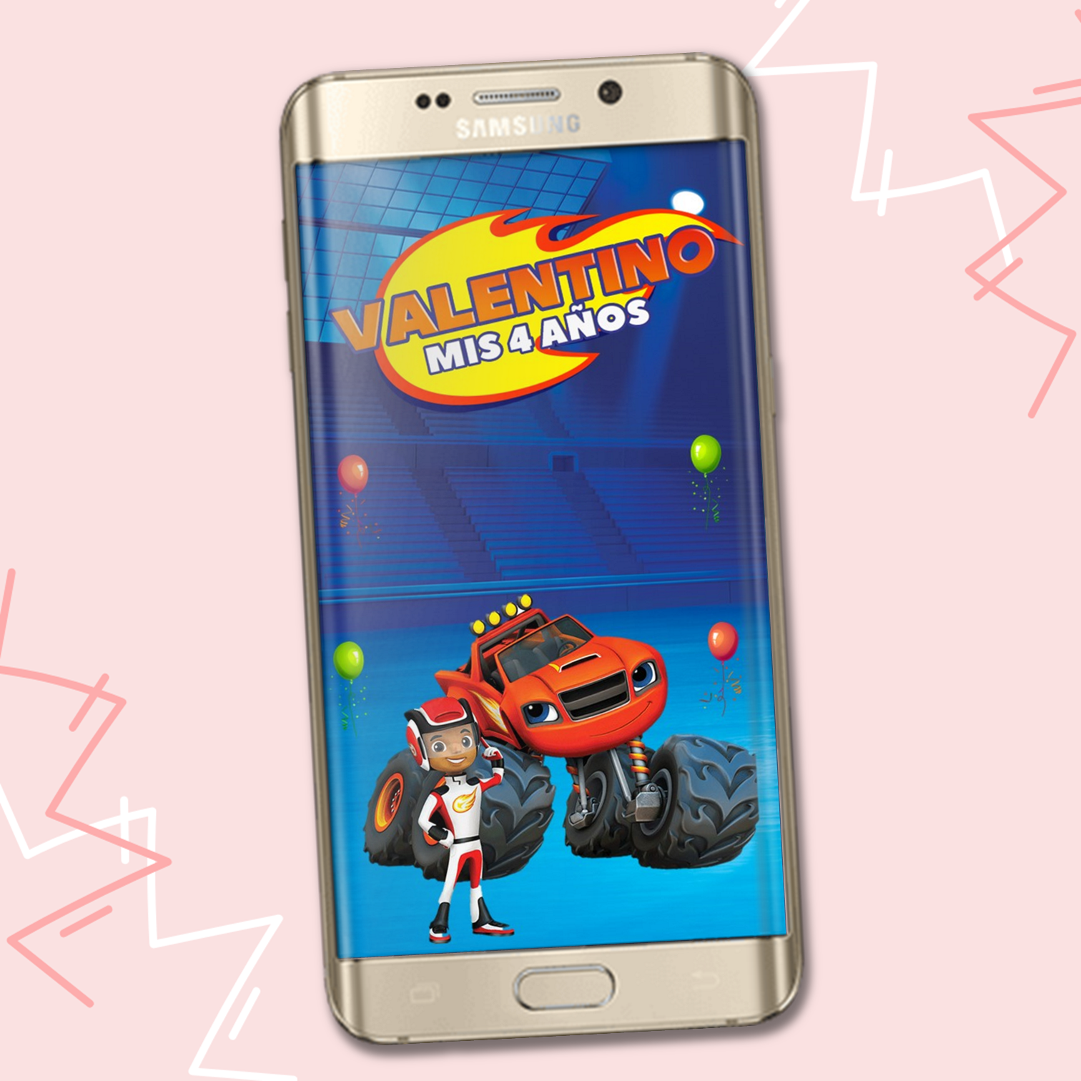 Video Invitacion de Blaze and the Monster Machine - Imagen 2