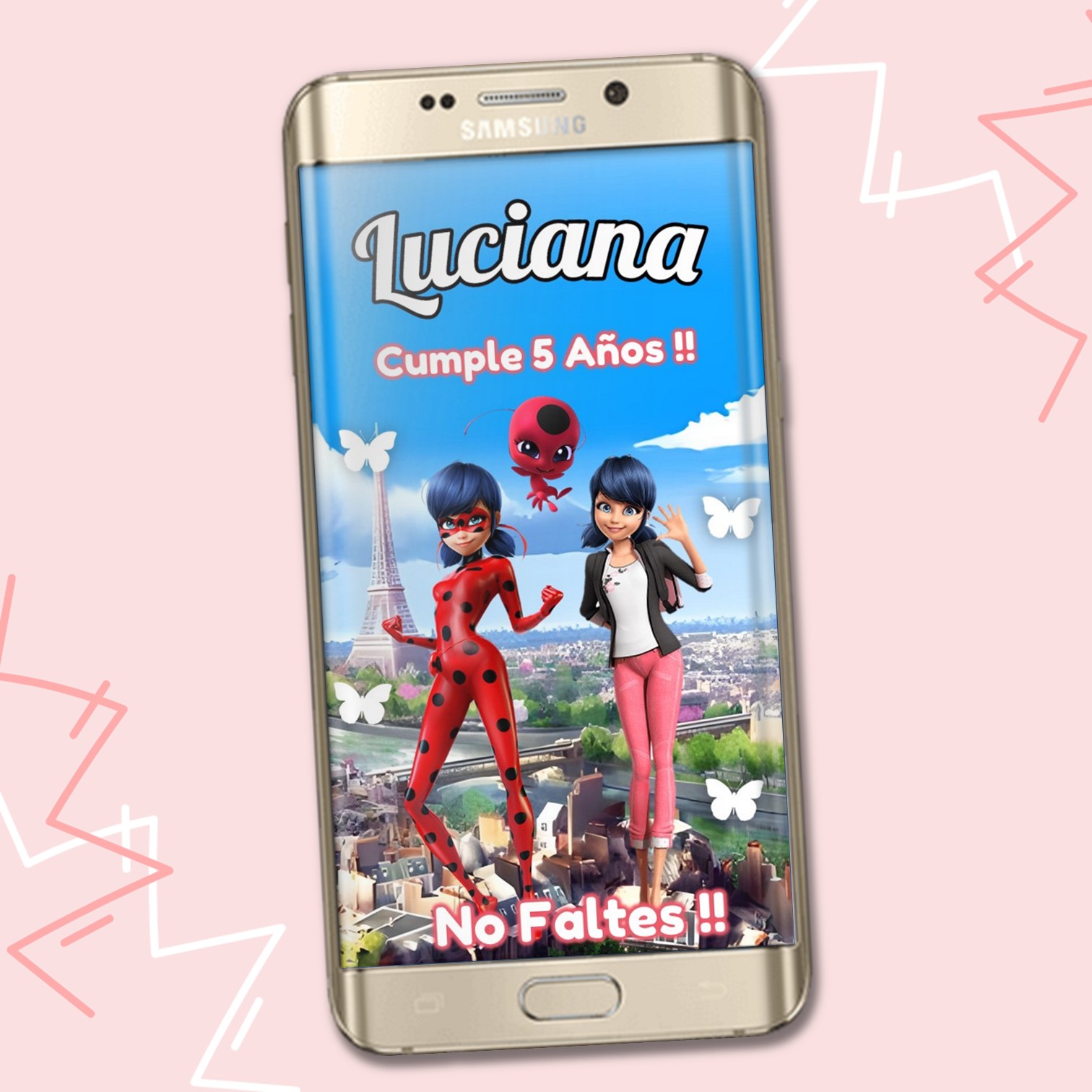 Video Invitacion de LadyBug - Imagen 4
