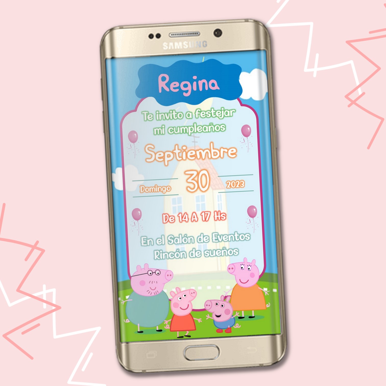 Video Invitacion de Peppa Pig - Imagen 3