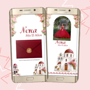 Invitacion Web Estilo Grecia